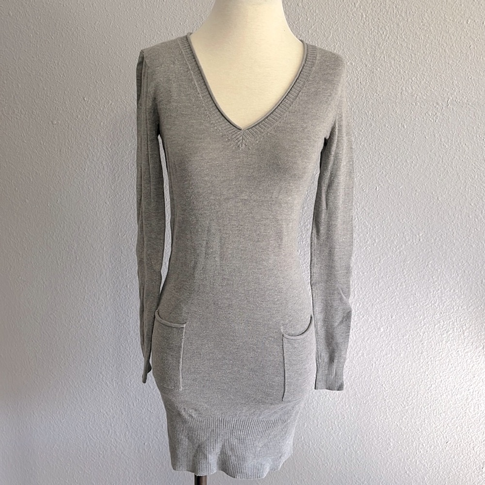 Comfy Bodycon Sweatshirt Sweater Dress